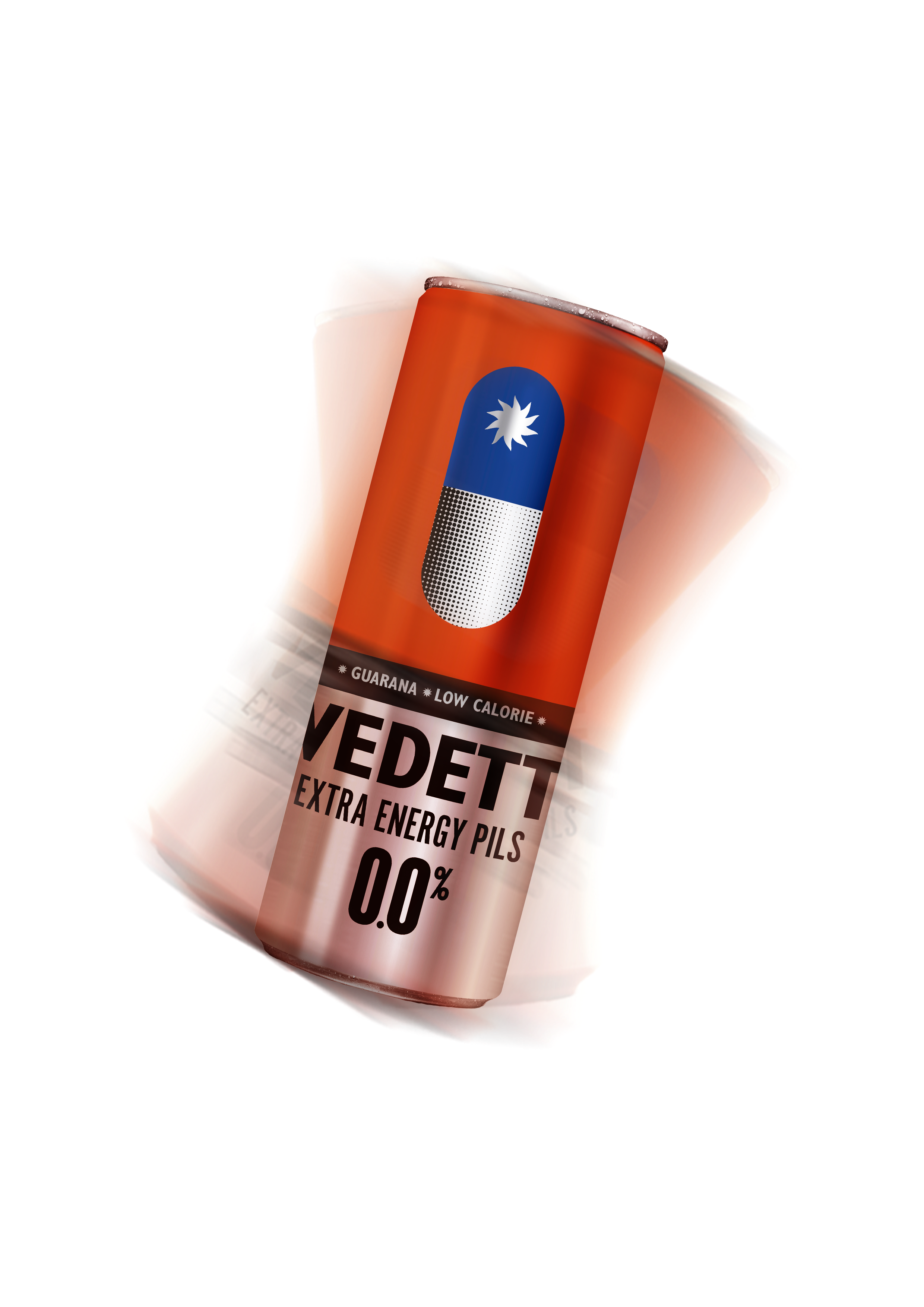 Vedett Extra Energy Pils 0.0% can